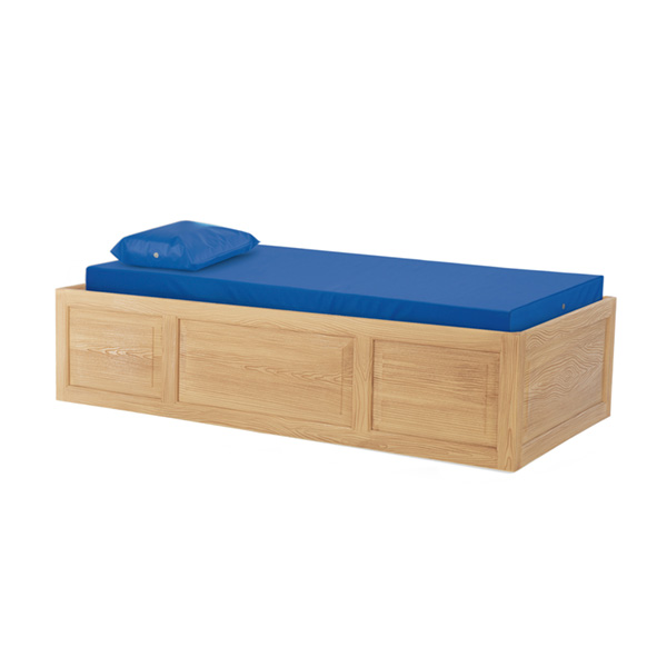 dorm mattress bed bug fluid resistant sealed seem fire retardant blue pillow