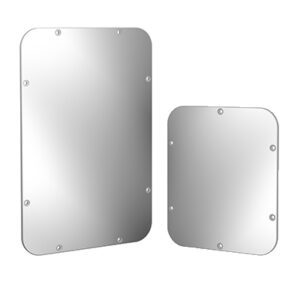 polycarbonate unbreakable mirror for corrections