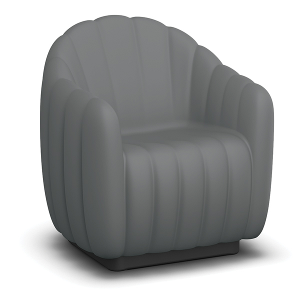 college recreation area guest arm chair cushioned fluid resistant cleanability durable drip edge peeling puncture resistant custom configuration tamper resistant neuro-aesthetic soft lines humanizing institutional
